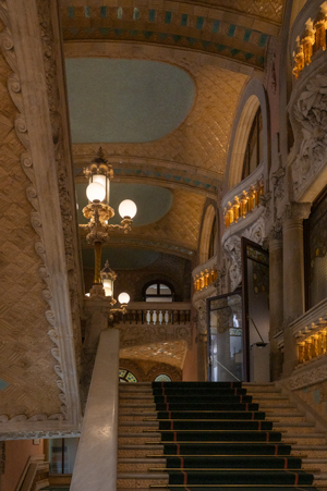 Staircase of Palace of Catalan Music image