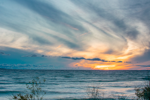 Lake Michigan Sunset image