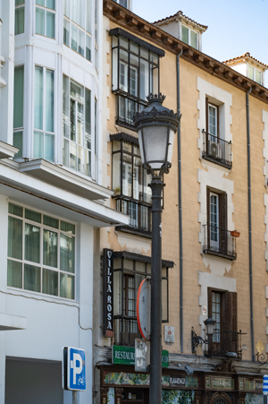 Street Light in Madrid  image