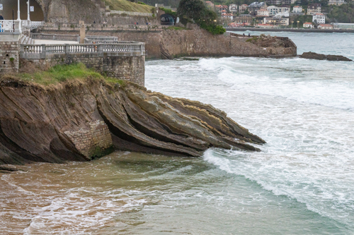 Seawall in San Sebastian 3 image