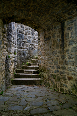 Steps in San Sebastian Old Town 2 image