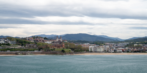 View of San Sebastian from Old Town image